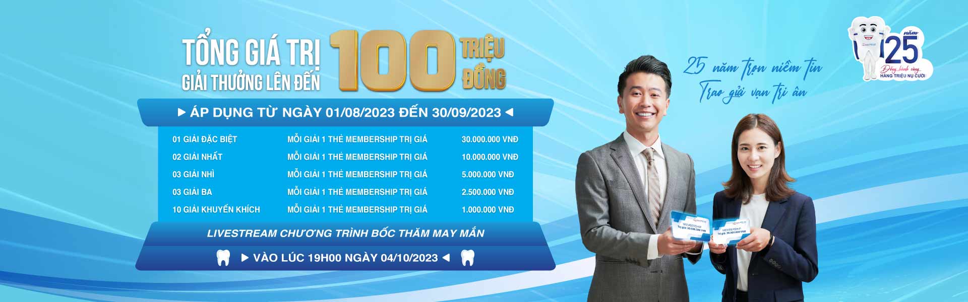 25 năm trọn niềm tin trao gửi vạn tri ân