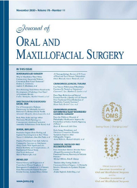Journal of Oral and Maxillofacial Surgery