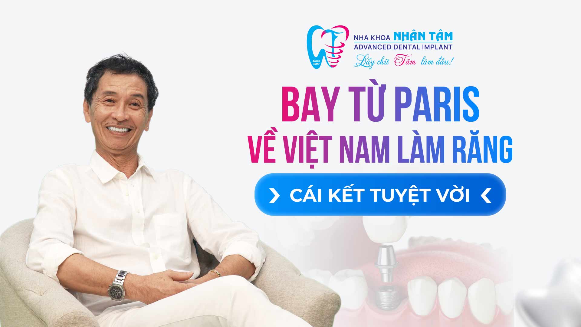 Hình: Bay từ Paris về Việt Nam làm răng và cái kết tuyệt vời