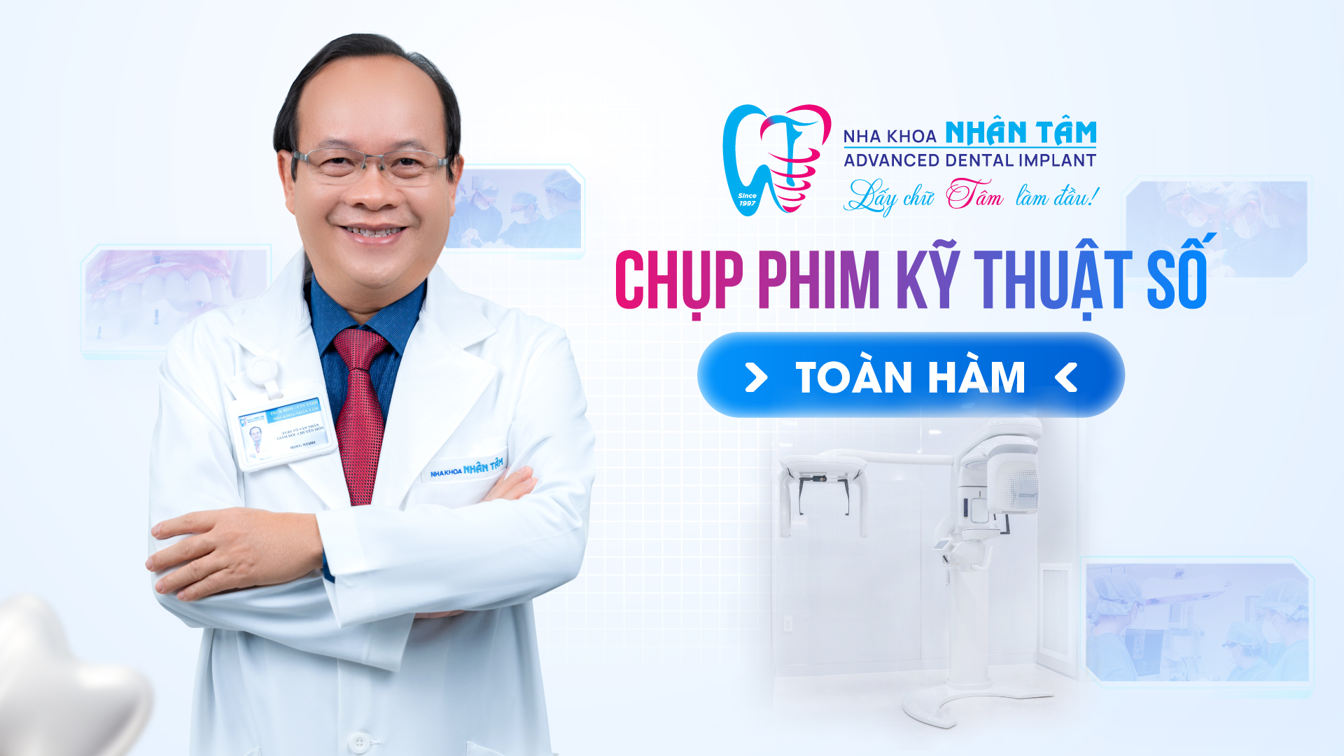 Hình: Chụp phim kỹ thuật số toàn hàm