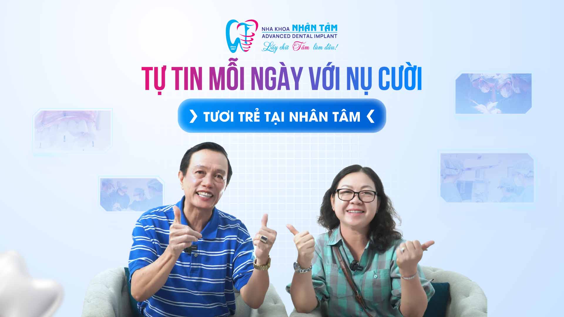 Hình: Tự tin mỗi ngày với nụ cười tươi trẻ tại Nhân Tâm