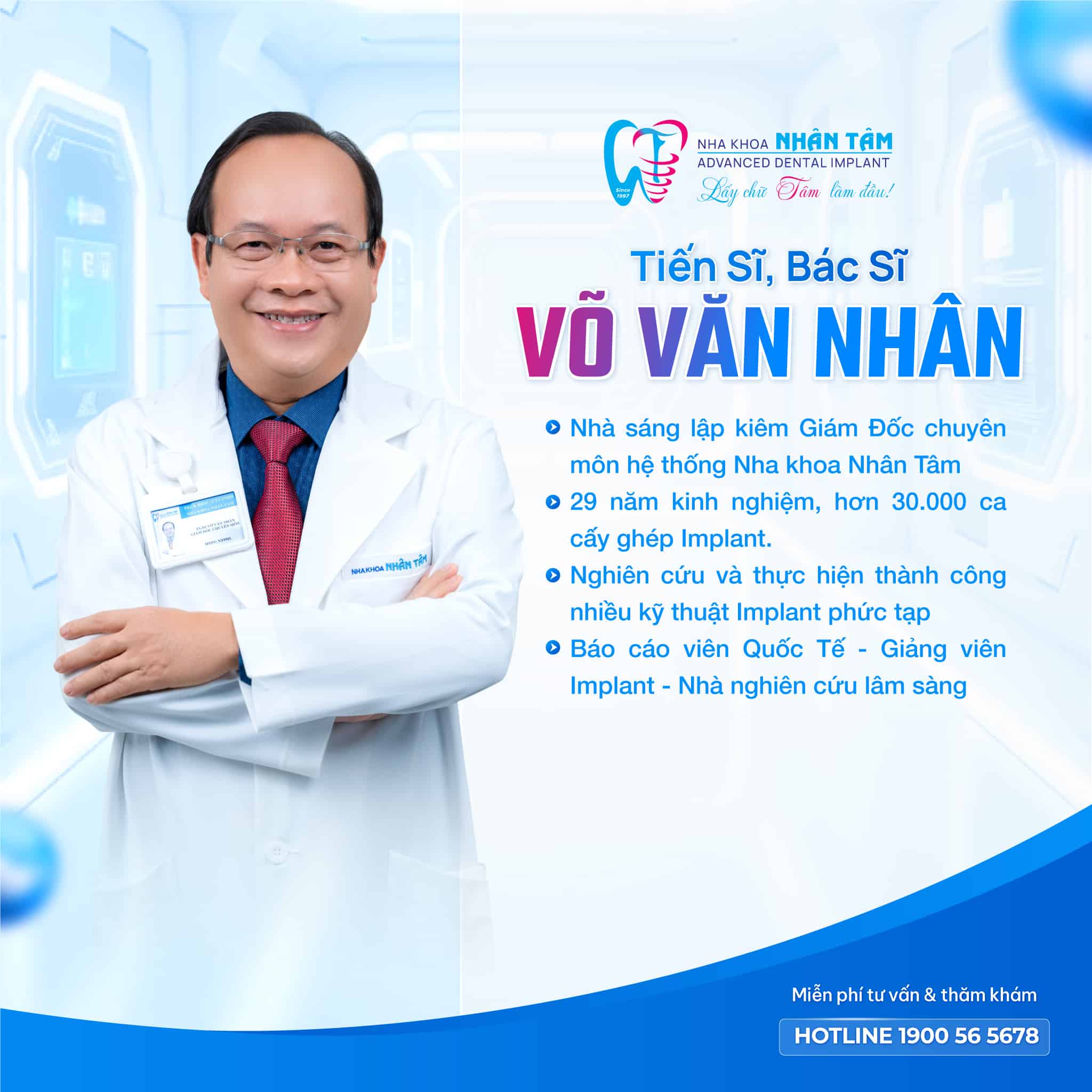 BS Võ Văn Nhân - Bác sĩ 29 năm kinh nghiệm