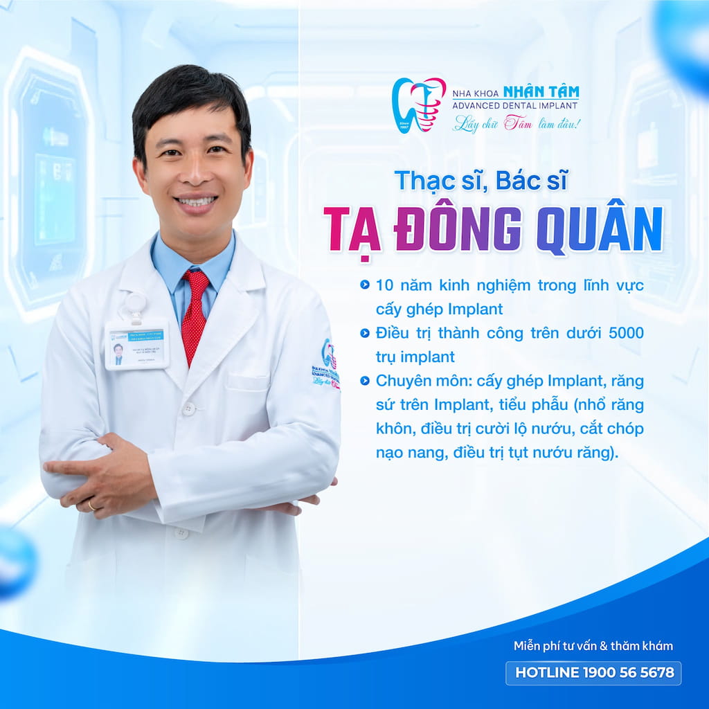 Giá trồng 1 răng implant