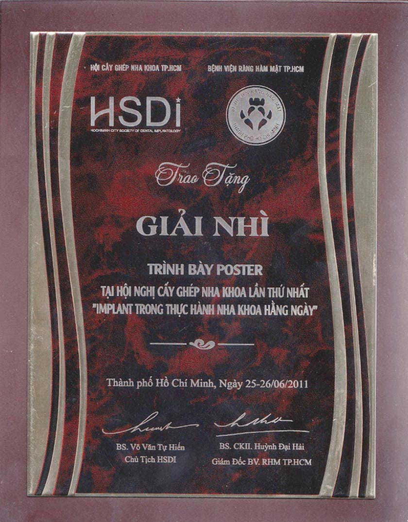 Giải thưởng 2011
