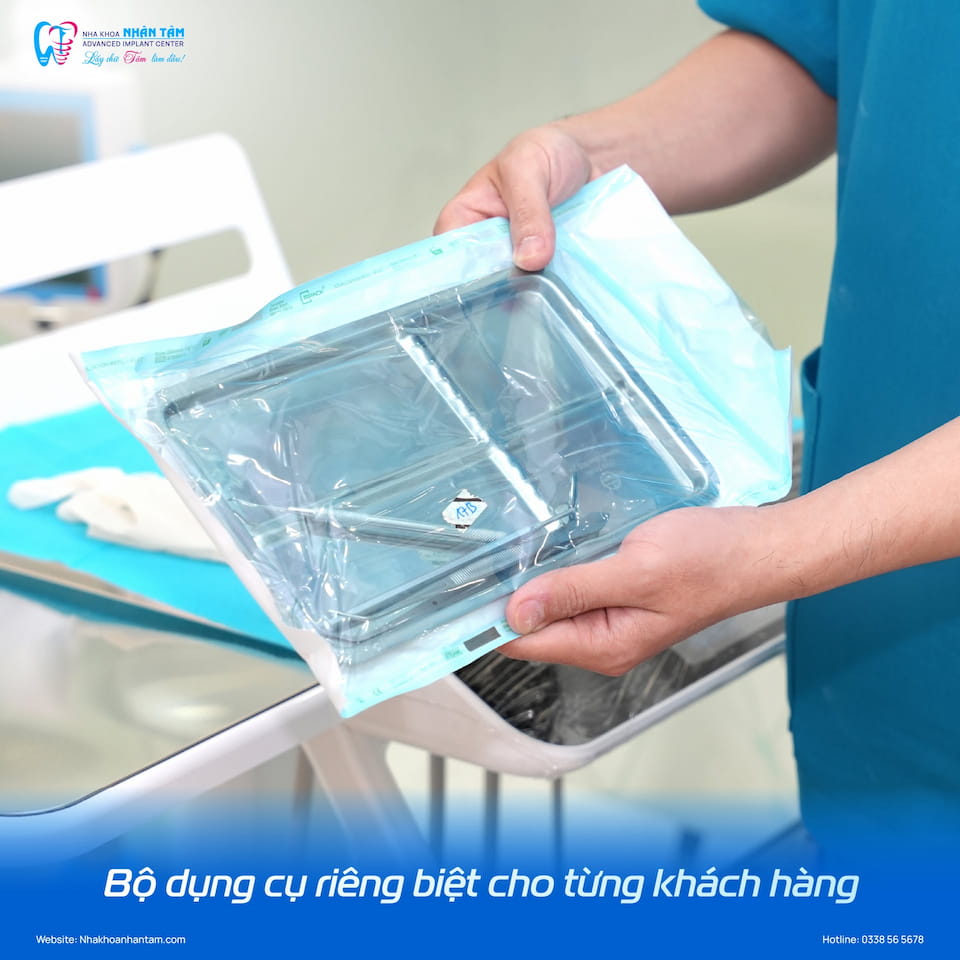Bộ dụng cụ riêng biệt cho từng khách hàng