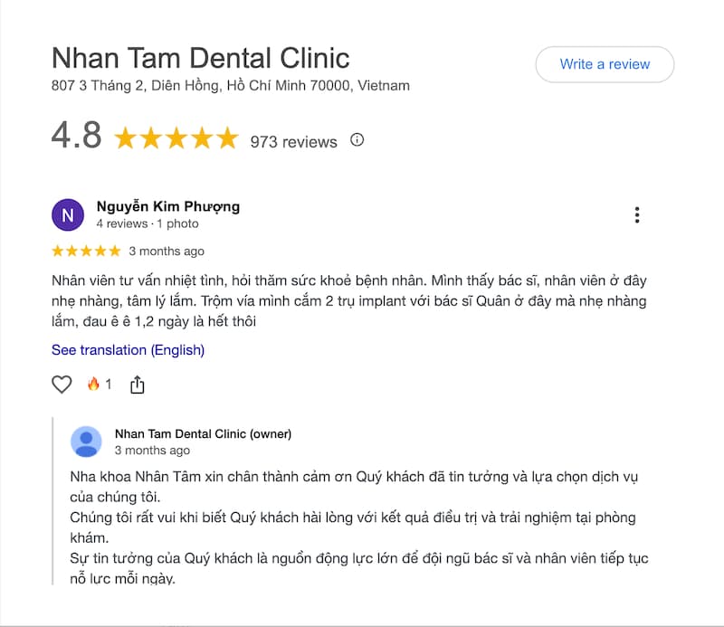 bọc răng sứ ở sài gòn giá hợp lý