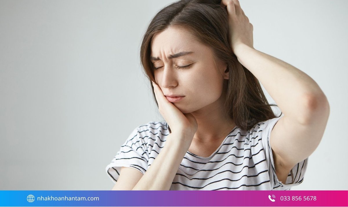 Hình: Đau răng khôn có thể gây nhức đầu