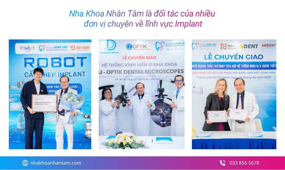 Hình: Nha khoa Nhân Tâm chú trọng cập nhật và đầu tư công nghệ mới vào điều trị