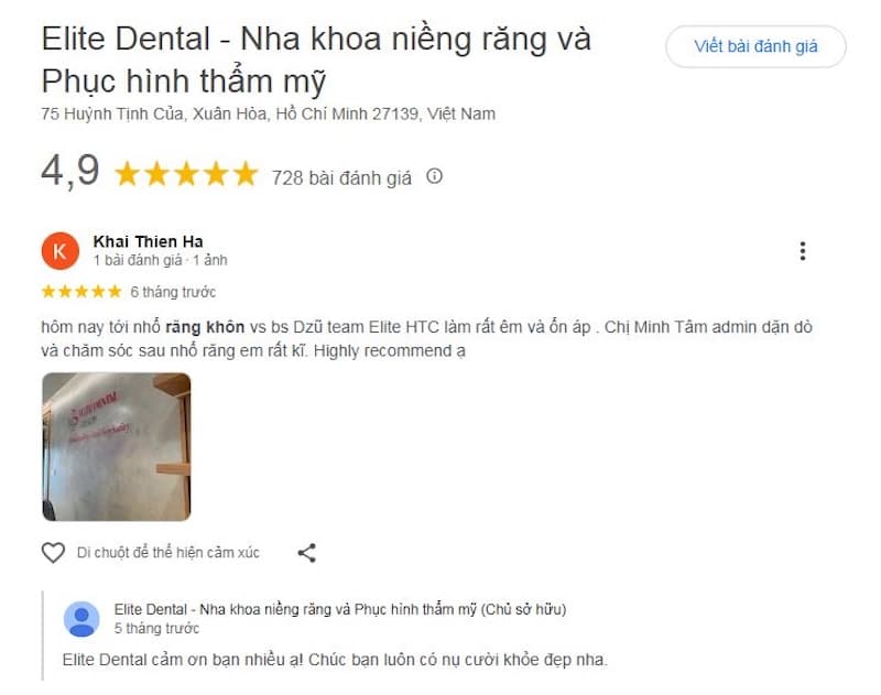 địa chỉ nhổ răng khôn không biến chứng tphcm