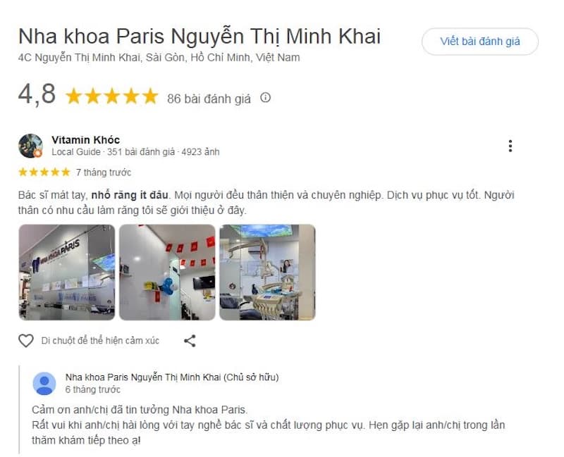 địa điểm nhổ răng khôn không đau ở sài gòn