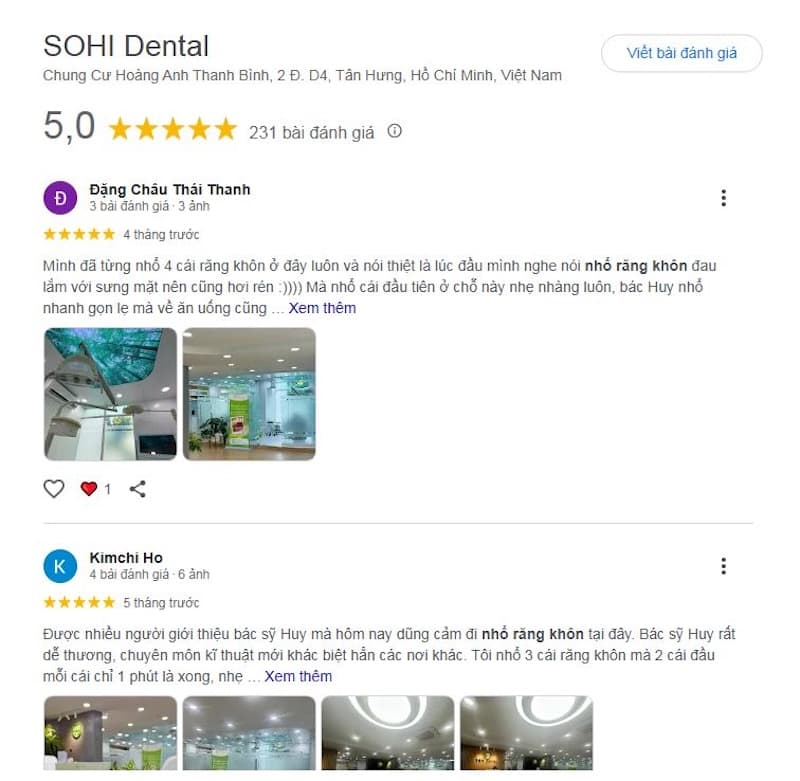nha khoa nhổ răng khôn không đau tphcm