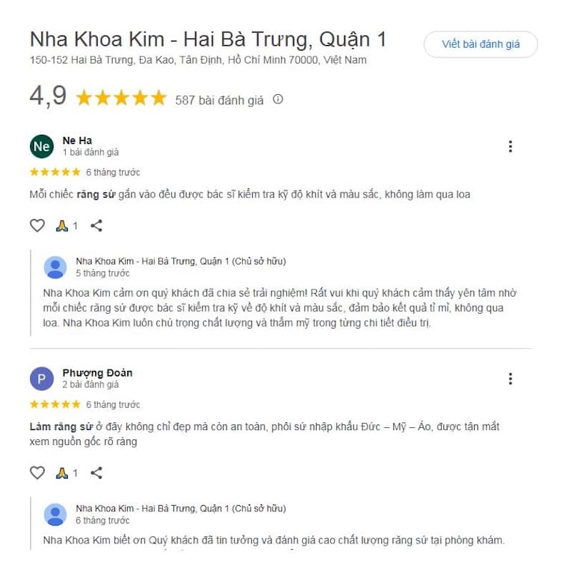 nha khoa thẩm mỹ răng sứ tphcm