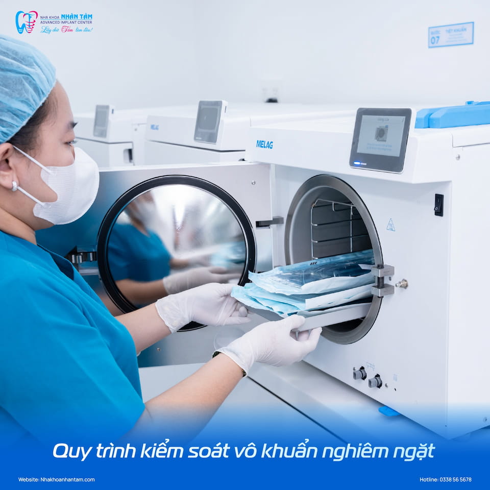 Quy trình kiểm soát vô khuẩn nghiêm ngặt