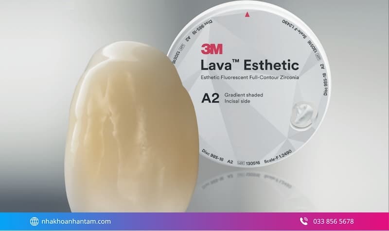 nhược điểm răng sứ lava