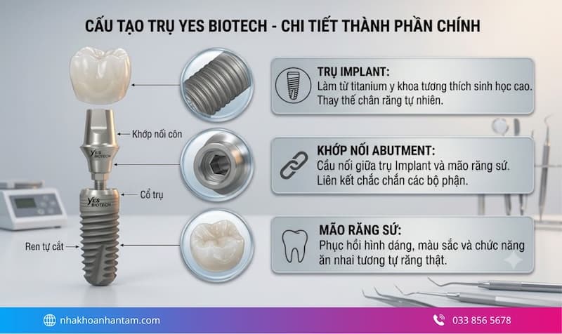 implant yes biotech là gì