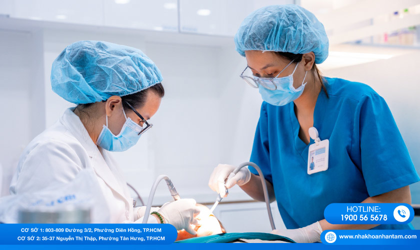 Trám răng tại Nha khoa Nhân Tâm