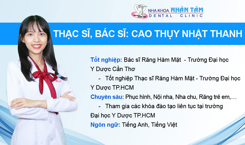 Đội ngũ bác sĩ - Phòng nội nha, nha khoa tổng quát