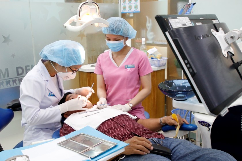 Bác sĩ Cúc được rất nhiều khách hàng yêu mến