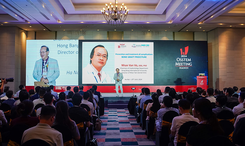 Bác sĩ Nhân báo cáo chủ đề: Xử lý biến chứng và phục hồi mô mềm và mô cứng quanh implant từ thất bại đến thành công