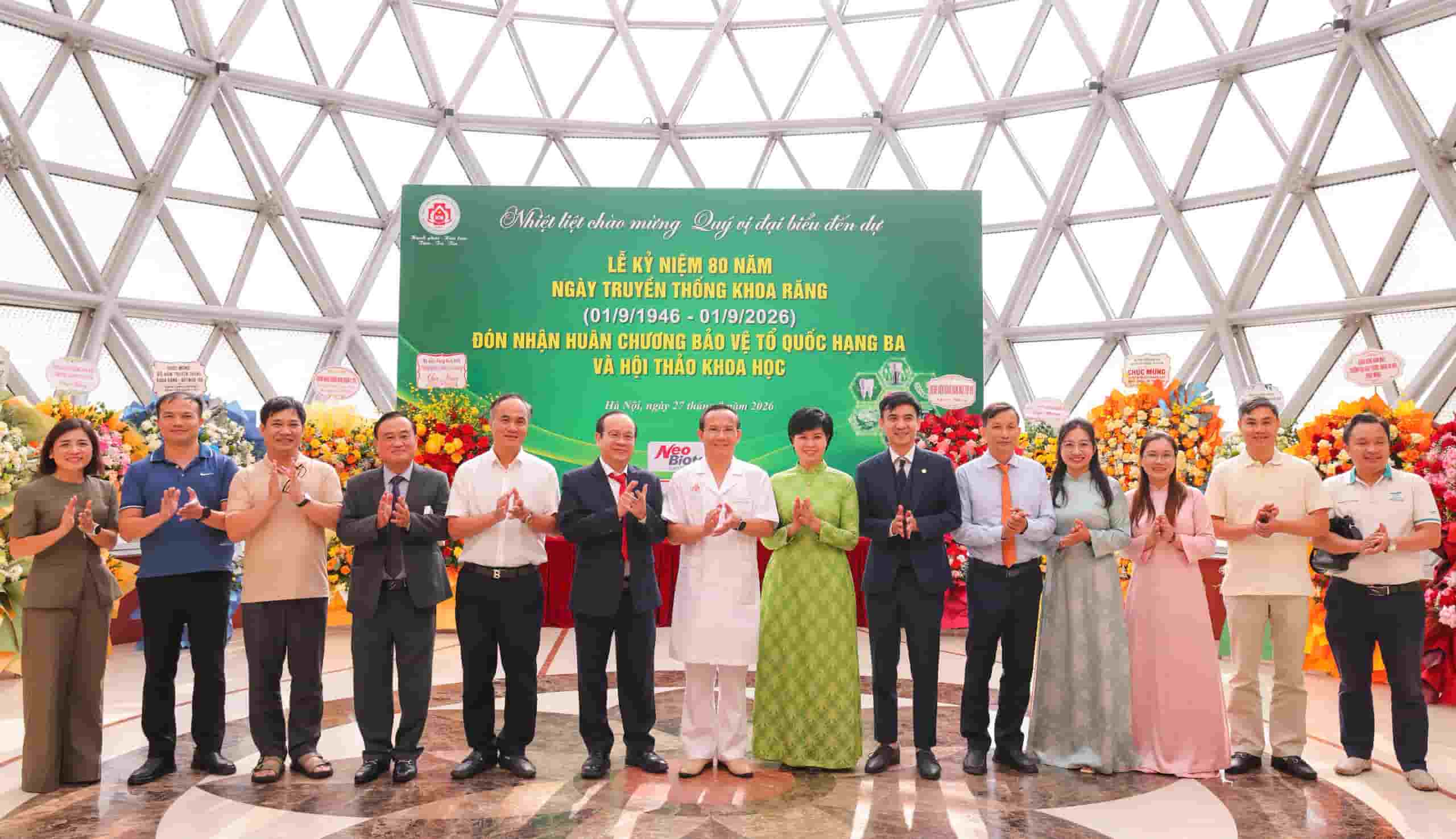 Hội thảo khoa học “Nghiên cứu và ứng dụng các tiến bộ trong nha khoa hiện đại”