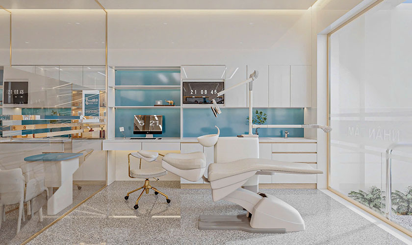 Trang bị 20 ghế nha cùng các công nghệ hiện đại hàng đầu Trang bị 20 ghế nha cùng các công nghệ hiện đại hàng đầu