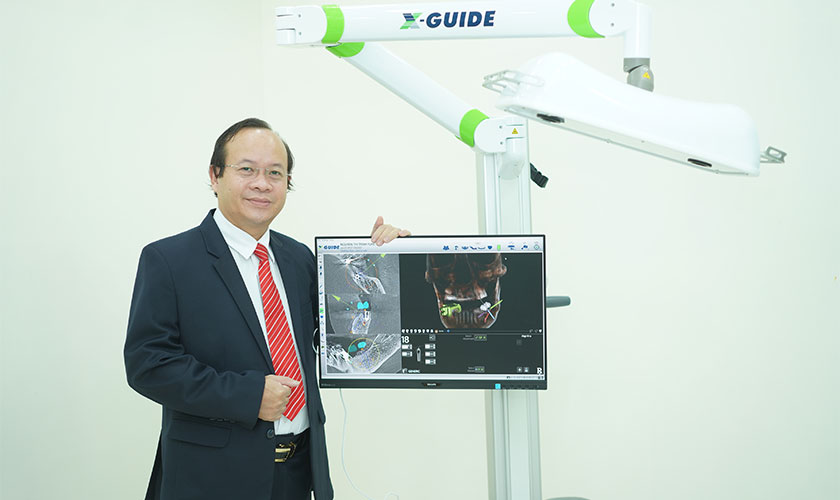 Robot định vị là công nghệ cấy ghép răng Implant tốt nhất hiện nay