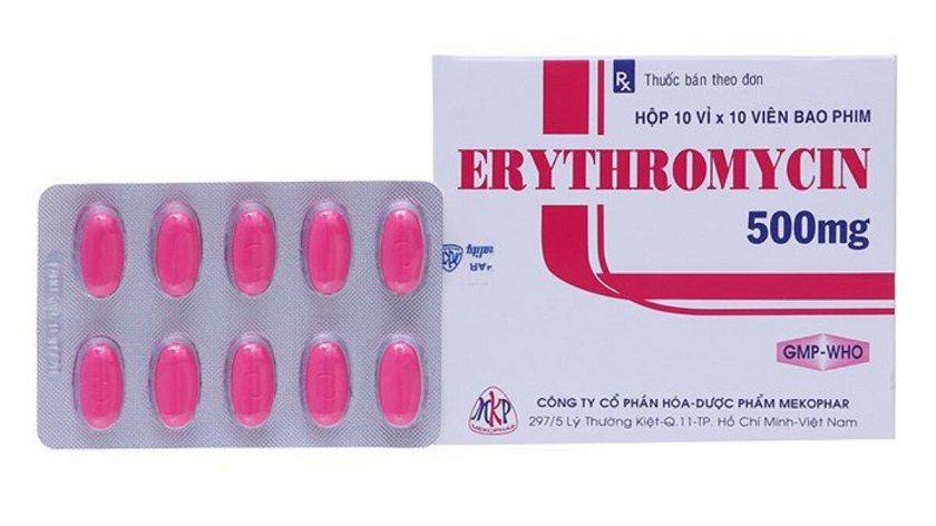 Erythromycin trị viêm nướu răng, khắc phục viêm nhiễm lợi