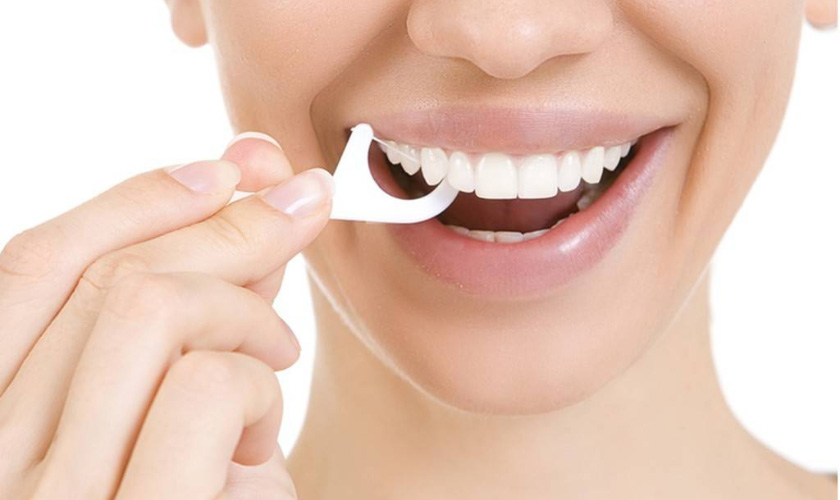 Hình 4. 7 lưu ý cách sử dụng chỉ nha khoa đúng cách