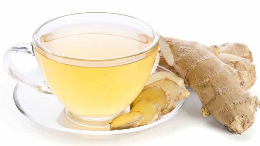 Súc miệng bằng nước gừng