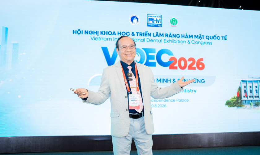 Hình: TS.BS Võ Văn Nhân tại VIDEC 2026
