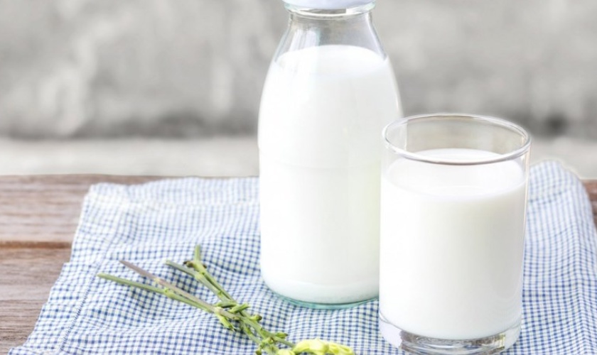 Sữa tươi là thực phẩm được bác sĩ khuyên nên sử dụng sau khi nhổ răng khôn