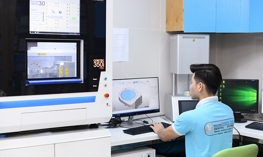 Phòng LAB kỹ thuật số ngay tại nha khoa