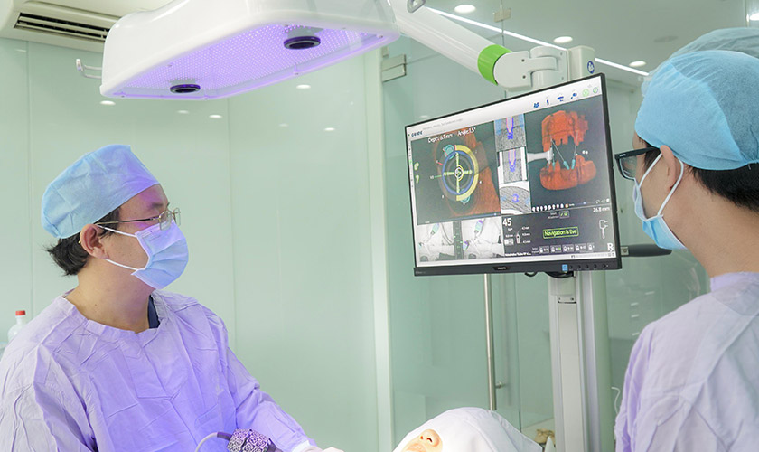 Công nghệ định vị cấy ghép Implant Công nghệ định vị cấy ghép Implant tại Nha khoa Nhân Tâm