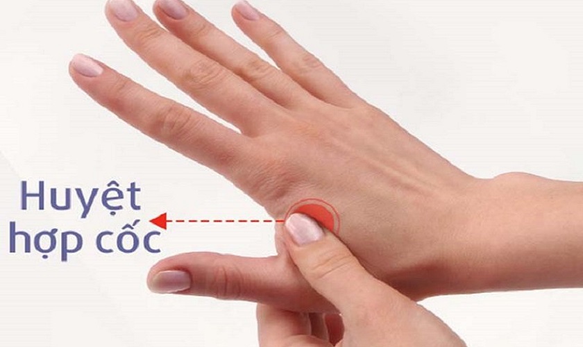 Bấm huyệt hợp cốc chữa đau răng