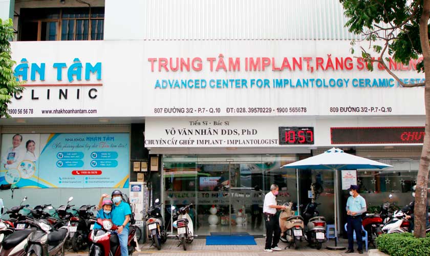 Nha khoa Nhân Tâm là trung tâm nha khoa uy tín hàng đầu tại TP.HCM