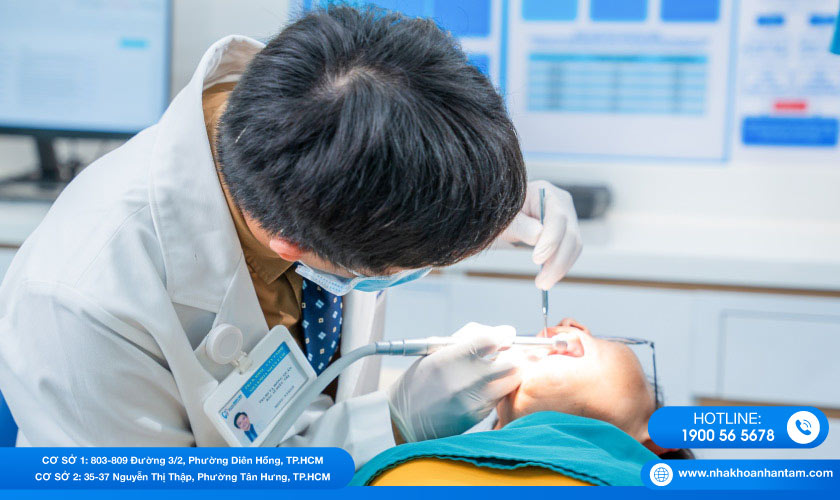 Cạo vôi răng bằng sóng siêu âm tại Nha khoa Nhân Tâm