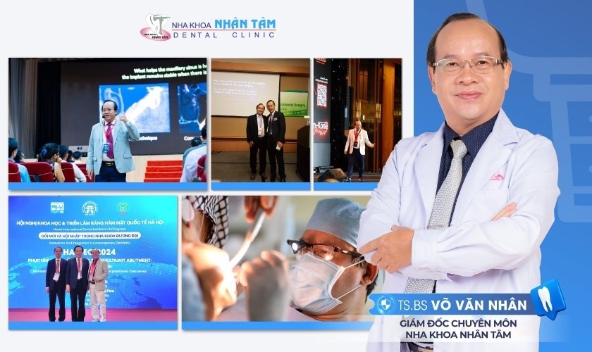 Ts.Bs Võ Văn Nhân - Chuyên gia trồng răng Implant với hơn 25 năm kinh nghiệm
