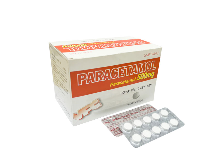 Paracetamol là loại thuốc giảm đau răng được sử dụng phổ biến
