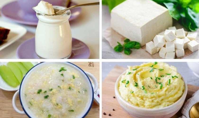 Thực phẩm mềm, lỏng sẽ giúp hạn chế tác động lực lên răng