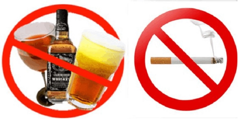 Nói “không” với chất kích thích sau khi nhổ răng