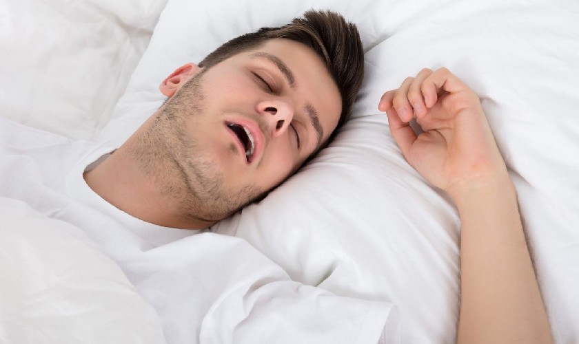 Thói quen mở miệng khi ngủ gây nên nhiều tác hại