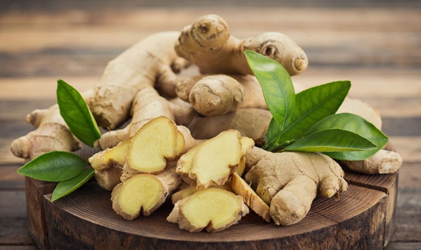 Gừng tươi giúp đánh bay mùi hôi miệng