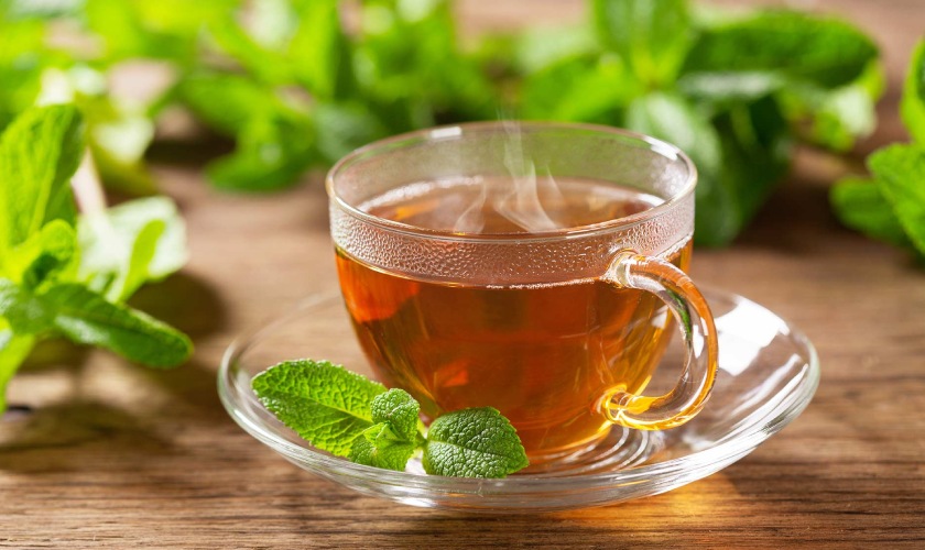 Trà bạc hà có khả năng làm dịu tình trạng nhức răng