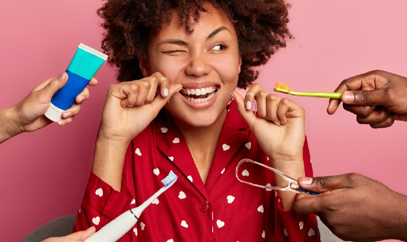 Vệ sinh răng miệng sạch sẽ