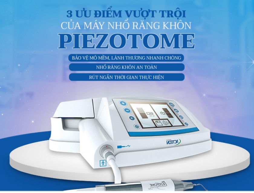 Công nghệ nhổ răng hiện đại Piezotome