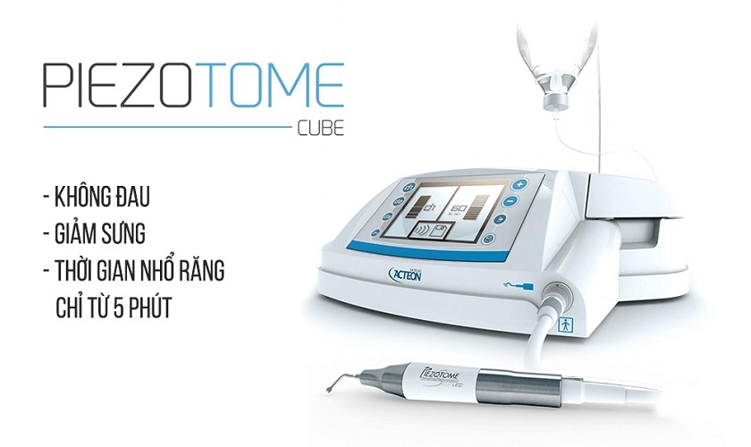 Công nghệ nhổ răng khôn bằng máy siêu âm Piezotome
