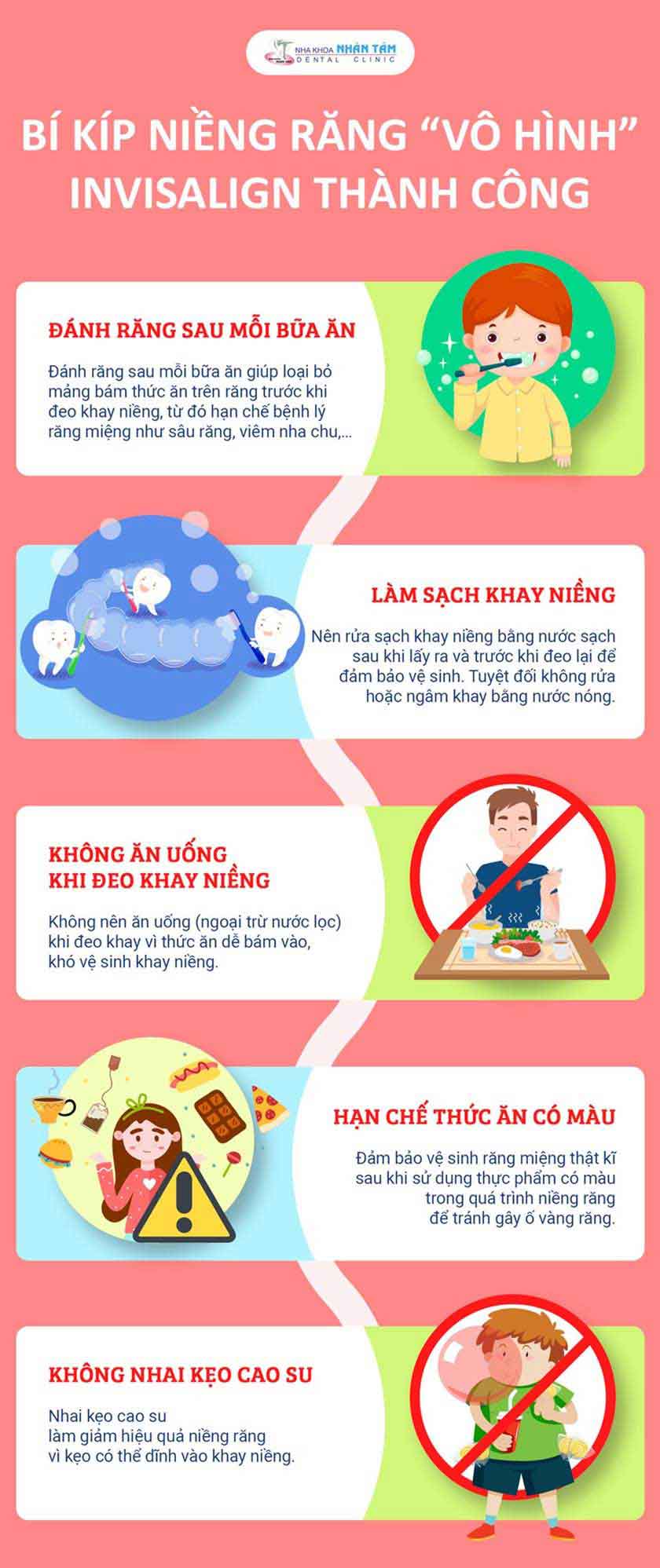 Bí quyết niềng răng Invisalign thành công của chuyên gia Nha khoa Nhân Tâm