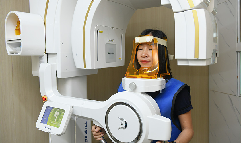 Chụp phim X-quang CT Cone Beam 3D