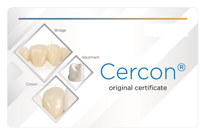 Răng sứ Cercon là sản phẩm độc quyền của hãng Densply