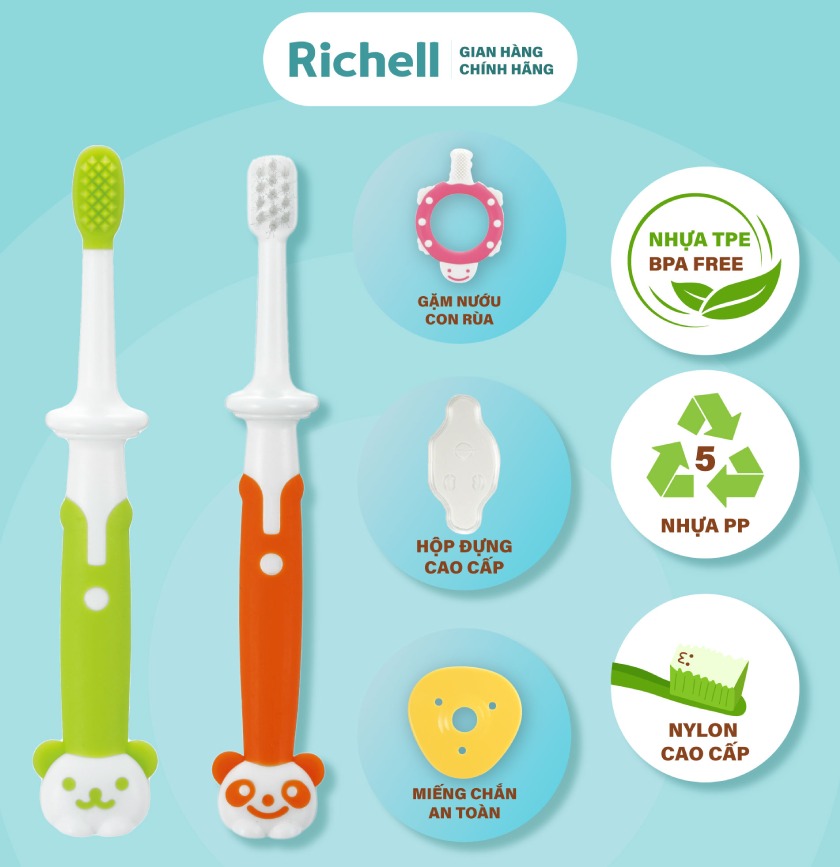 Bàn chải Richell là một sản phẩm nổi tiếng ở Nhật Bản